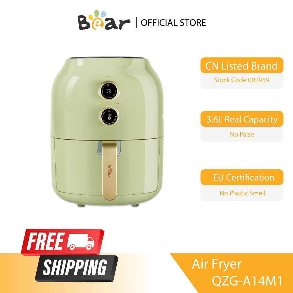 Bear 3.5L Air Fryer without Oil Smart Oil Free Fryer Oven Electric