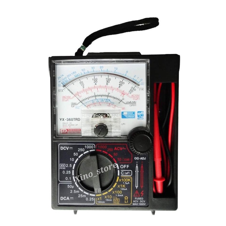 Analogue Multimeter YX-360TRD Multi Meter Tester With Cover | Shopee ...