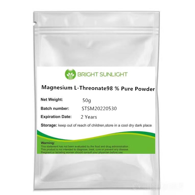 Magnesium LThreonate 50g100g 98 Pure Bulk Powder Finest quality