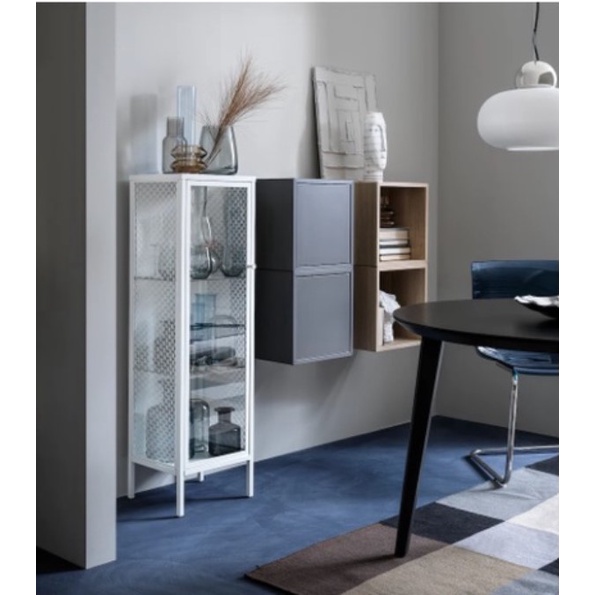 IKEA GLASS DISPLAY Cabinet Glass Display Rack Rak Hiasan Rumah