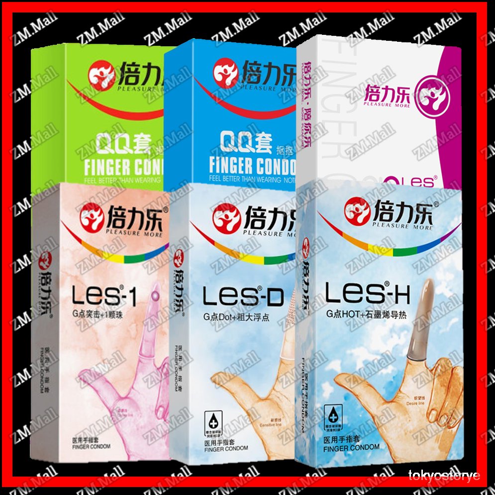 EGOh [Finger Condom] (Single Pack) Finger Cot / Kondom Jari For Safety & Hygiene Hot deals