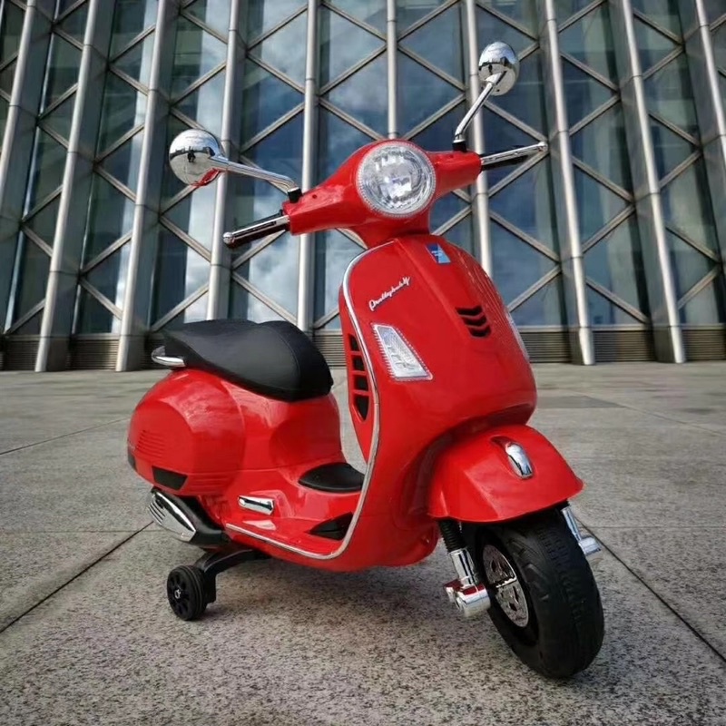 REMOTE CONTROL Scooter Vespa Kids Electric Motor 12v batter *Ready