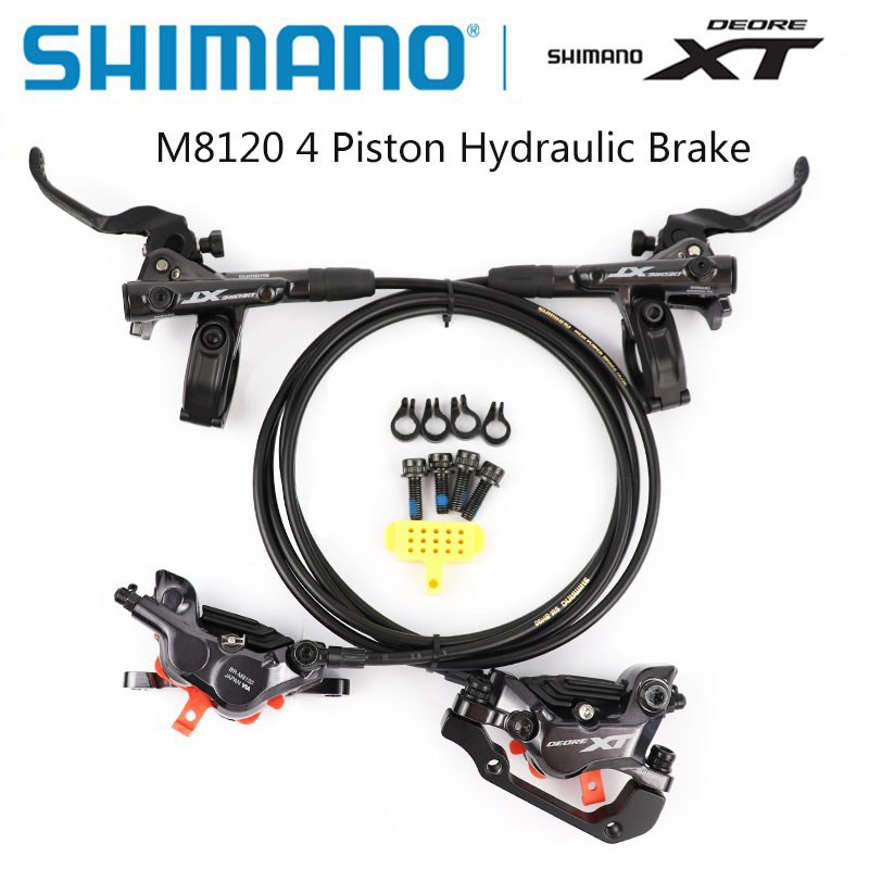 SHIMANO DEORE XT M8120 4PISTON BRAKESET | Shopee Malaysia
