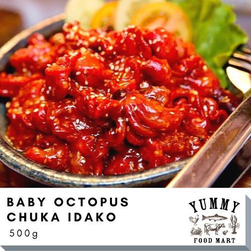 FROZEN CHUKA IDAKO - HALAL 日本即食腌制八爪鱼 500G [RM25.00/PACK] | Shopee Malaysia