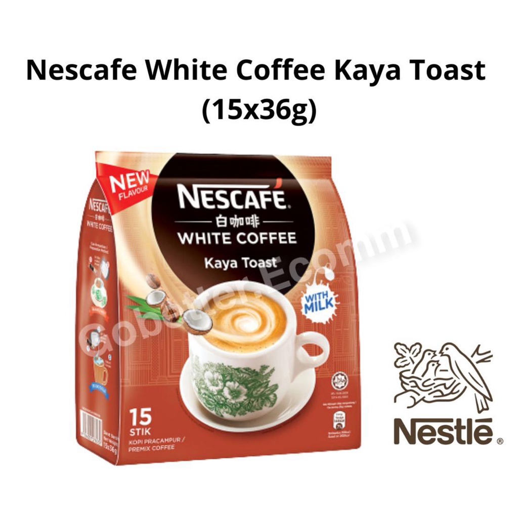 Nescafe White Coffee Kaya Toast (15x36g) Shopee Malaysia