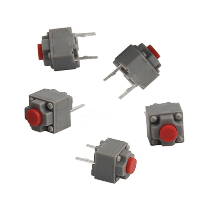 5pcs Micro Switch 6*6*7.3 mm Square Silent Switch Button Mouse DIP ...