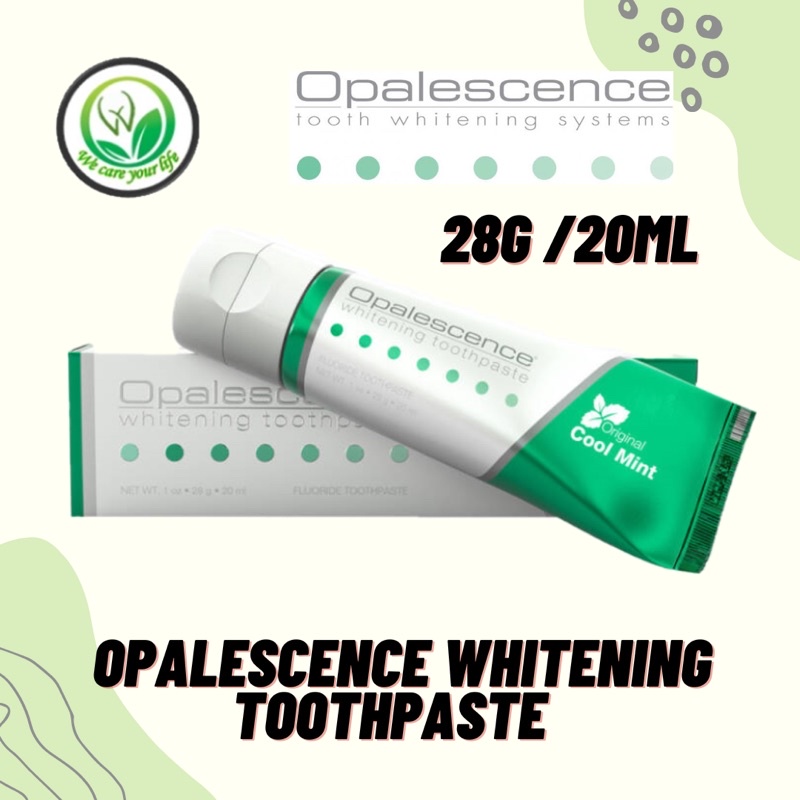 Opalescence Whitening Toothpaste for Sensitive Teeth - Oral Care, Mint Flavor, Gluten Free - 3 Pack