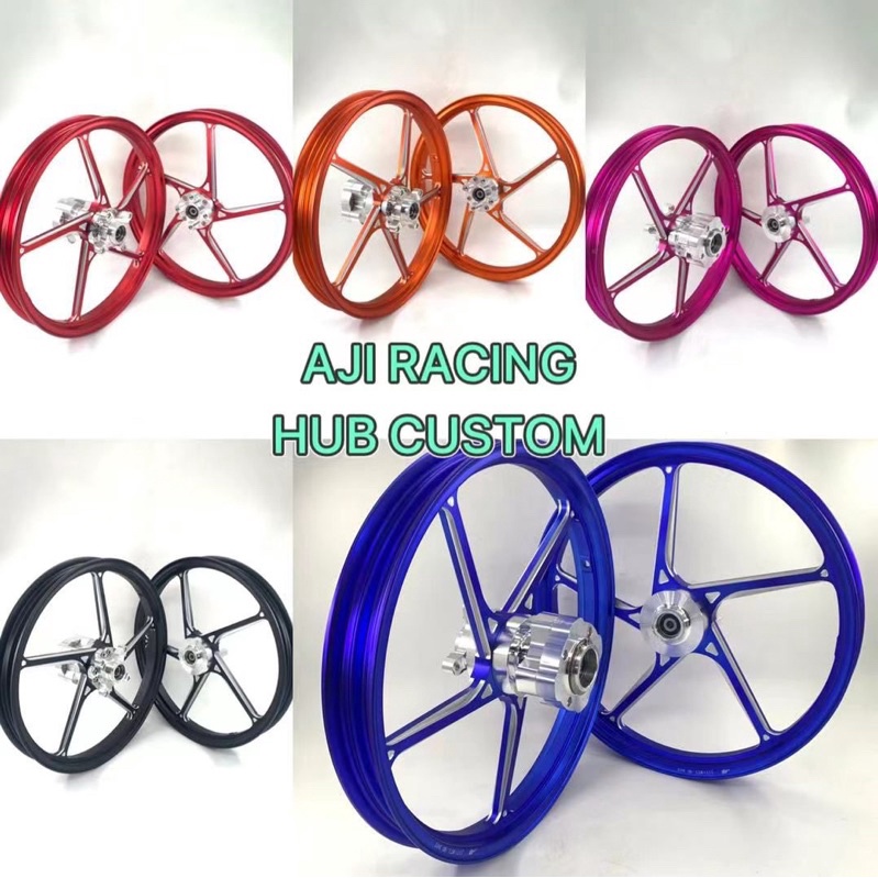 Y15/Y16 AJI RACING HUB CUSTOM 160/160*17 | Shopee Malaysia