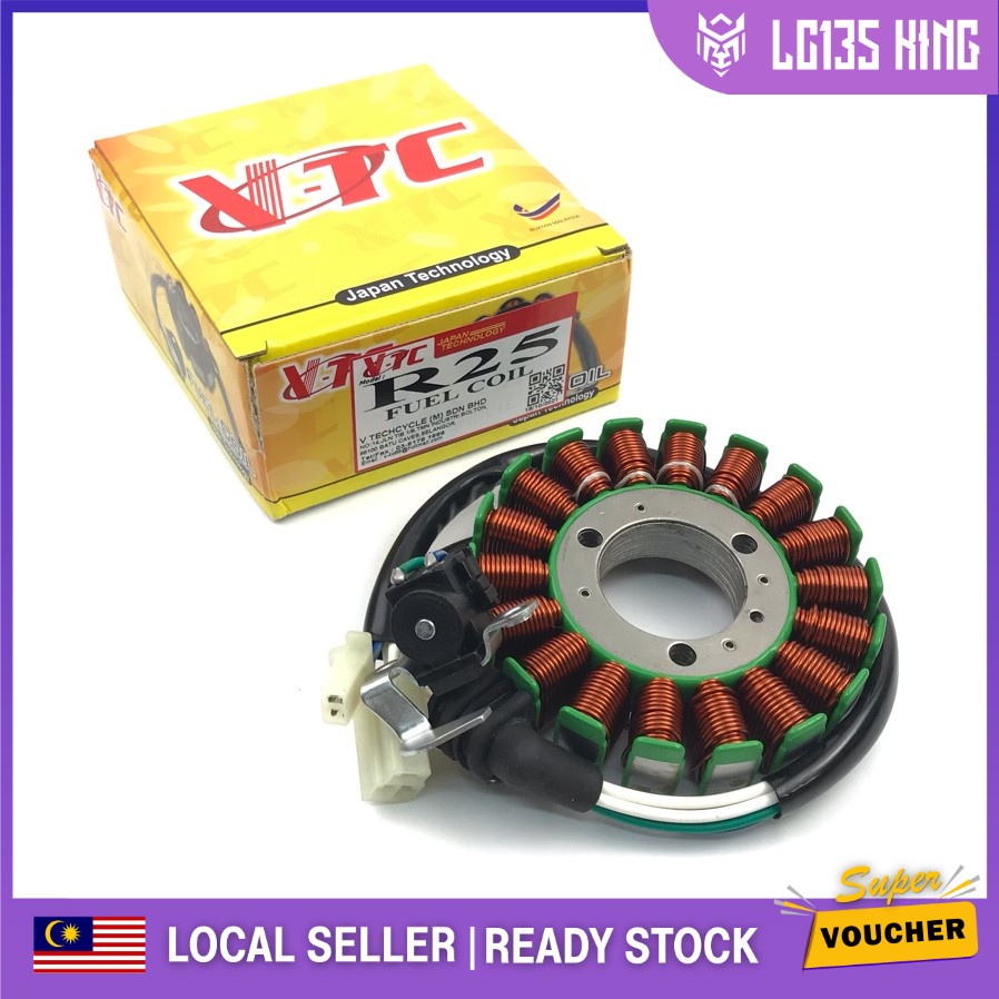 YAMAHA R25 V1 FIELD COIL COIL FUEL COIL ORIGINAL VTECH CYCLE