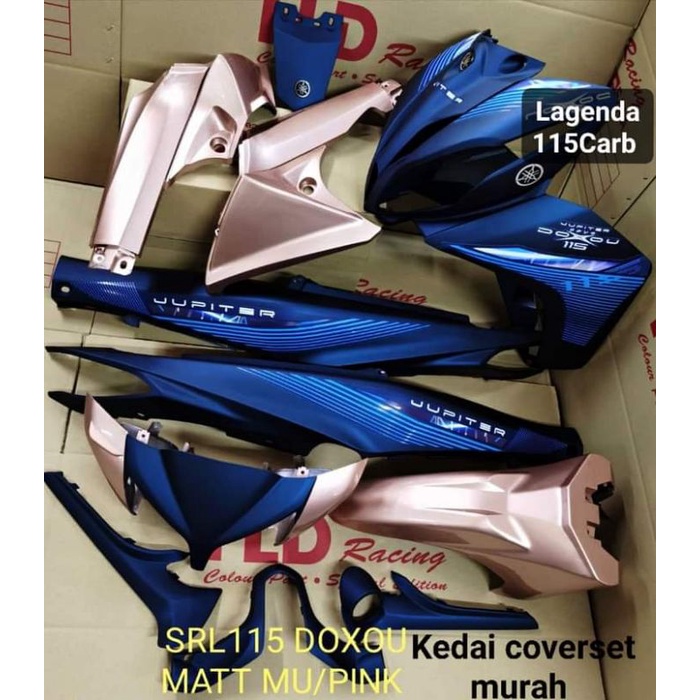 COVERSET YAMAHA SRL 115 CARB Set kosong/plain | Shopee Malaysia