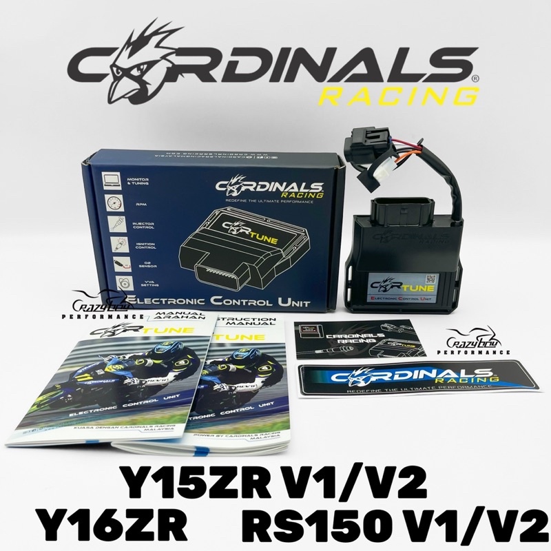 CARDINALS RACING ECU Y16ZR Y15ZR V1 V2 RS150 V1 V2 ELECTRONIC CONTROL ...