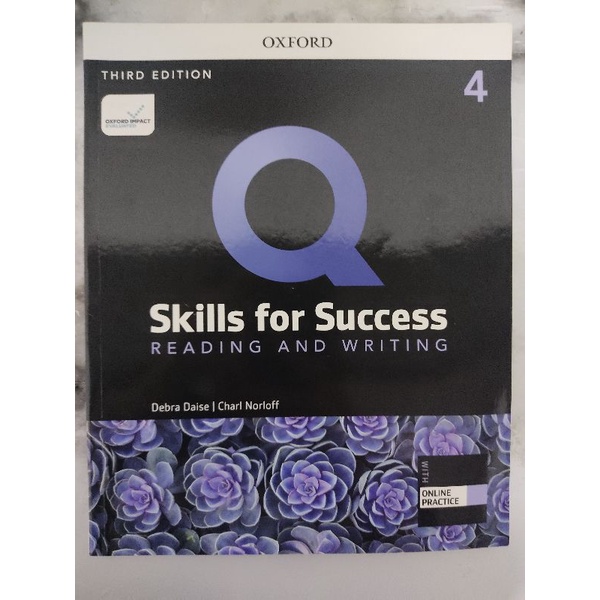 Q: Skills for Success, Level 4 Reading and Writing | Shopee Malaysia