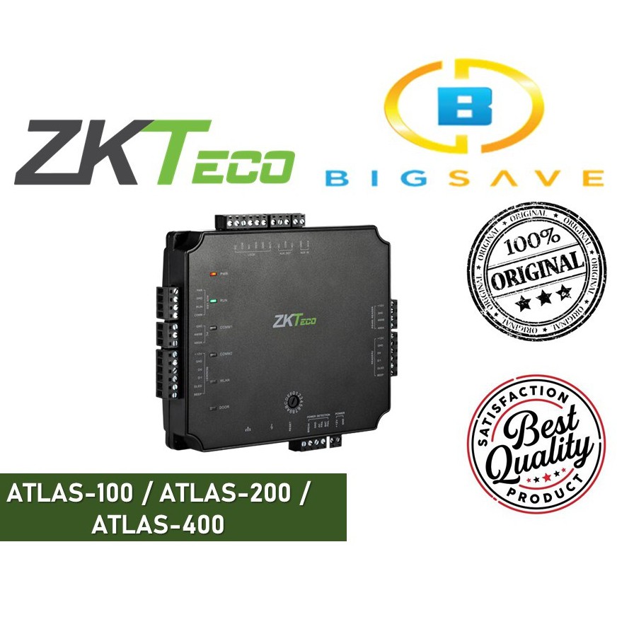 ZKTECO ATLAS100 / ATLAS200 AND ATLAS400 ATLAS SERIES 1/2/4DOOR