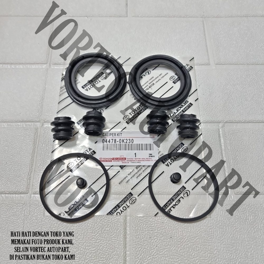 Caliper Kit Seal Kit Front Brake Kit Innova Reborn Original Shopee
