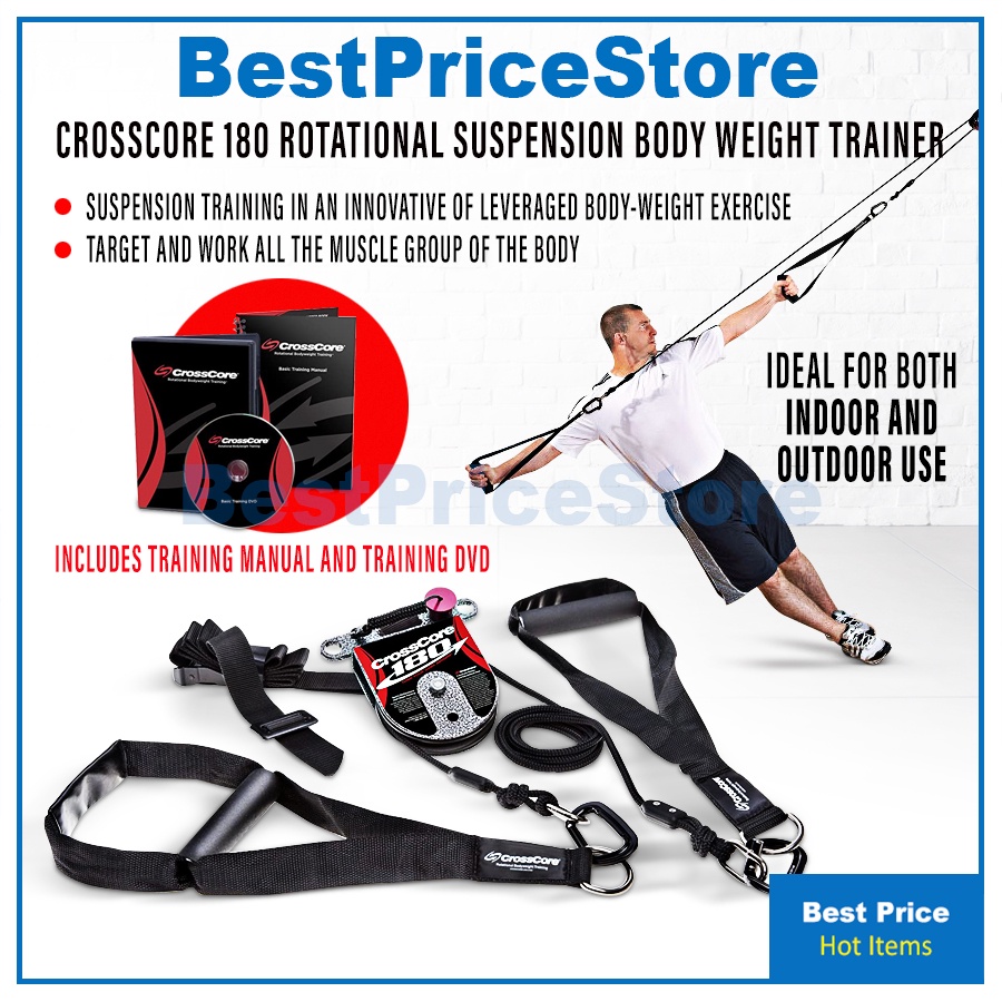 Crosscore rotational discount bodyweight training system