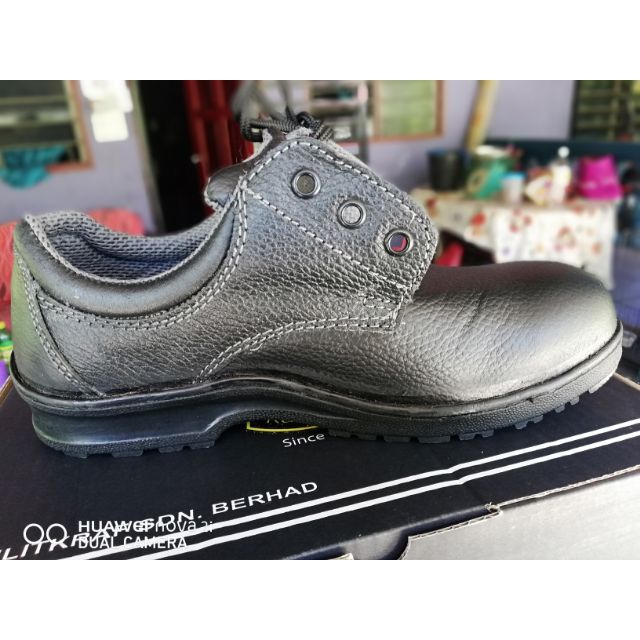 Derby Safety Shoe kulitkraf Shopee Malaysia