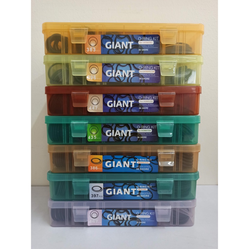 GIANT ORing Kit Box NBR90 HITACHI / CATERPILLAR / KOBELCO / KOMATSU