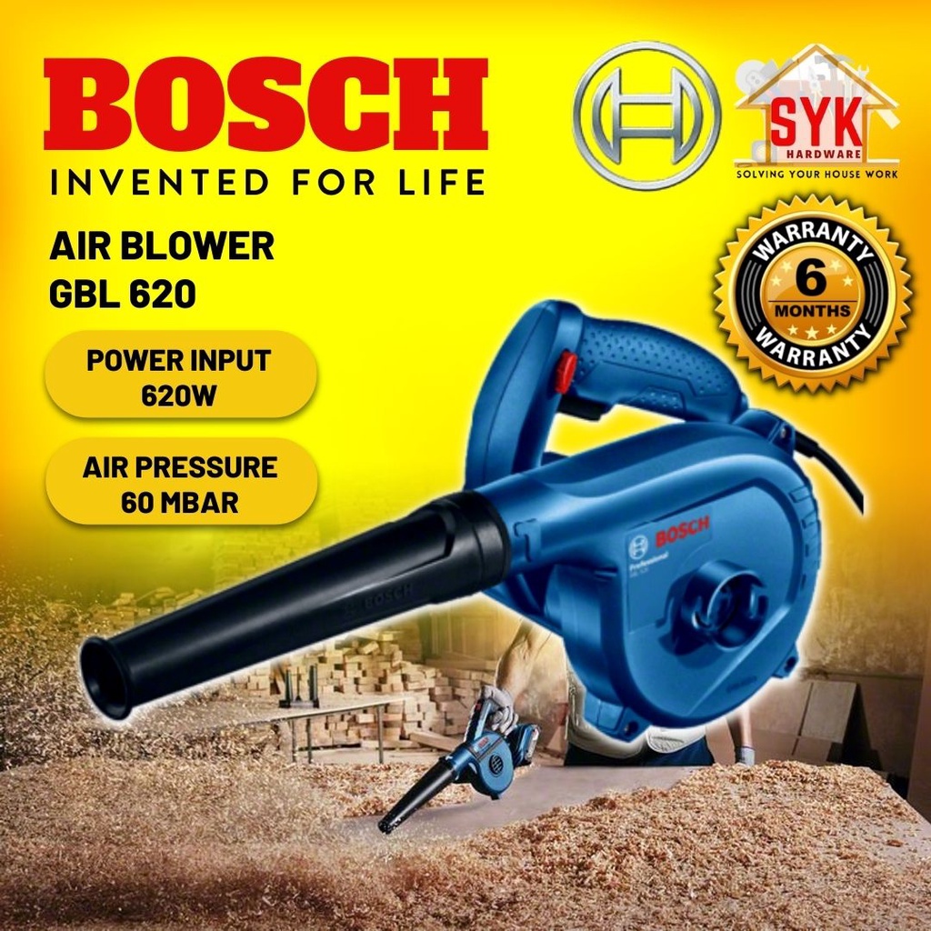 SYK Bosch Blower GBL620 Electric Air Blower Vacuum Leaf Blower Dust