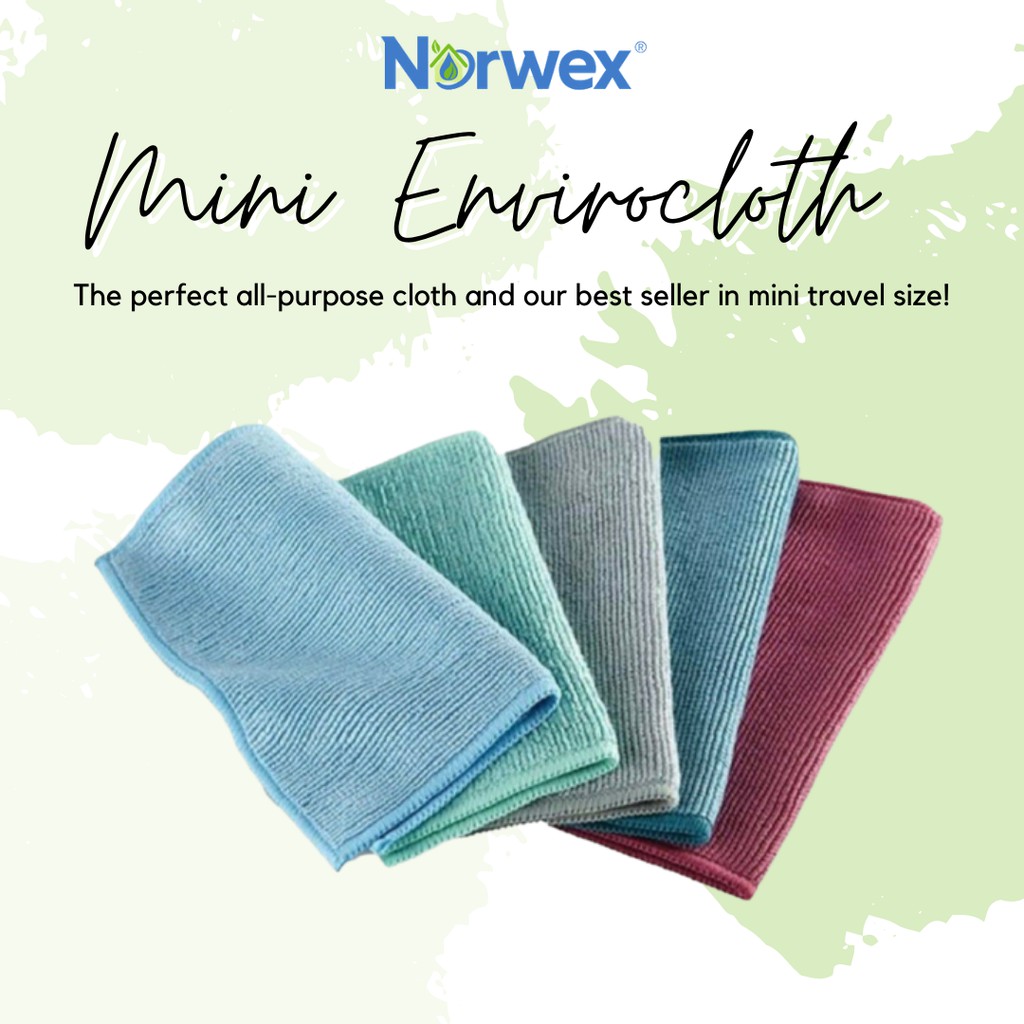 Norwex dusting mii, enviro cloth, outlet and window cloth