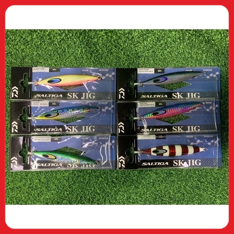 Daiwa Saltiga SK Jig - 140g / 5oz - Blue Pink For Saltwater Fishing - View #9