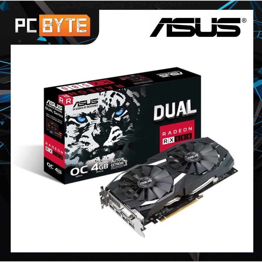 Rx 580 asus discount dual oc 4gb