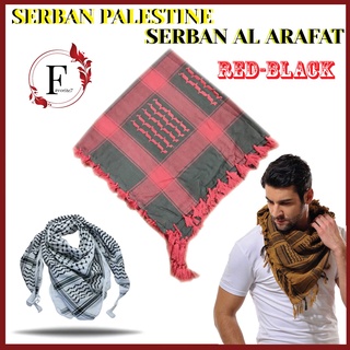 SERBAN PALISTINE/ AL ARAFAT COTTON HIGH QUALLITY SIZE( 56 X 56