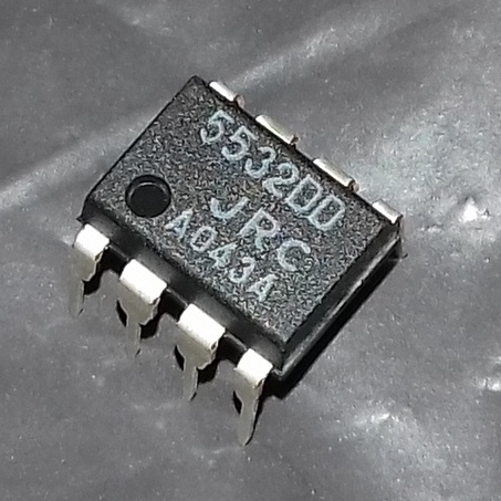 JRC5532DD NJM5532DD 5532DD 5532D LOW NOISE DUAL OPERATION AMPLIFIER ...