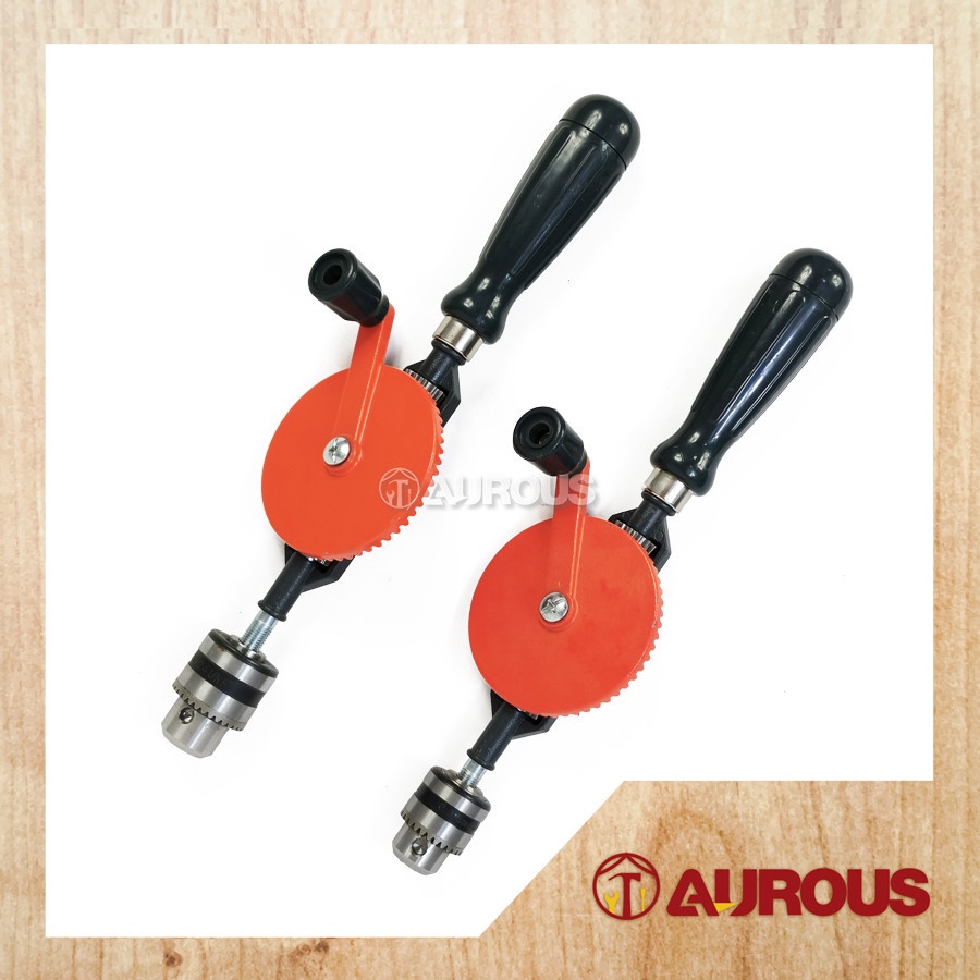 MANUAL HAND DRILL BIT BRACE HAND DRILL MACHINE WITH IRON HANDLE (1/4
