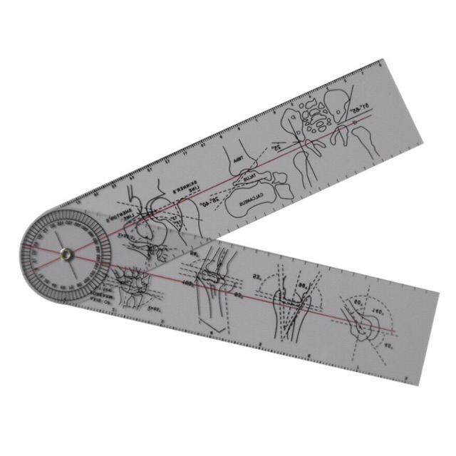 Medical Goniometer Angle Ruler Joint Bend Measurement Tool READY STOCK ...