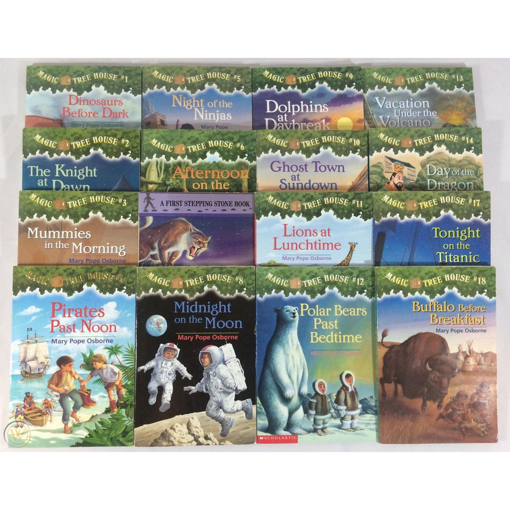 (PDF) Children book magic tree house series set 30 books (English ...