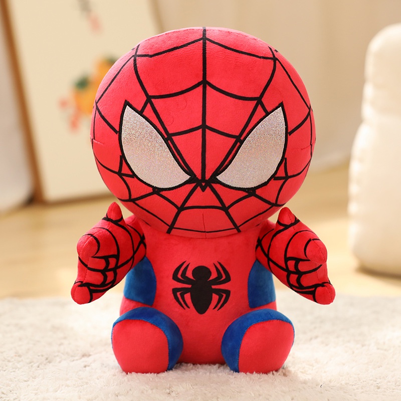 New Spider Man Thor Superman Plush Toy Doll Cartoon Cute Plushie Stuffed Toys Pillow Birthday Gift Shopee Malaysia