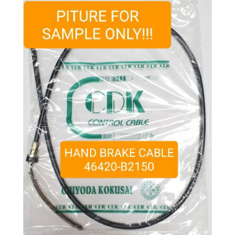 (CDK)REAR PERODUA VIVA LH/RH HAND BRAKE CABLE 46420B2150/46430B2150