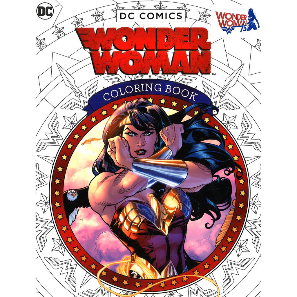 BBW) Dc Comics Wonder Woman Coloring Book (ISBN: 9781608878925) | Shopee  Malaysia