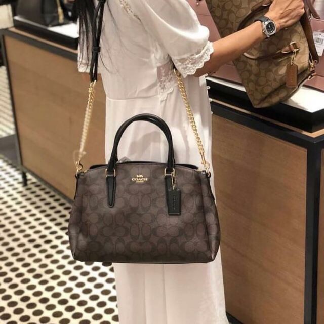 SAGE CARRYALL IN SIGNATURE CANVAS COACH F29683 Shopee Malaysia