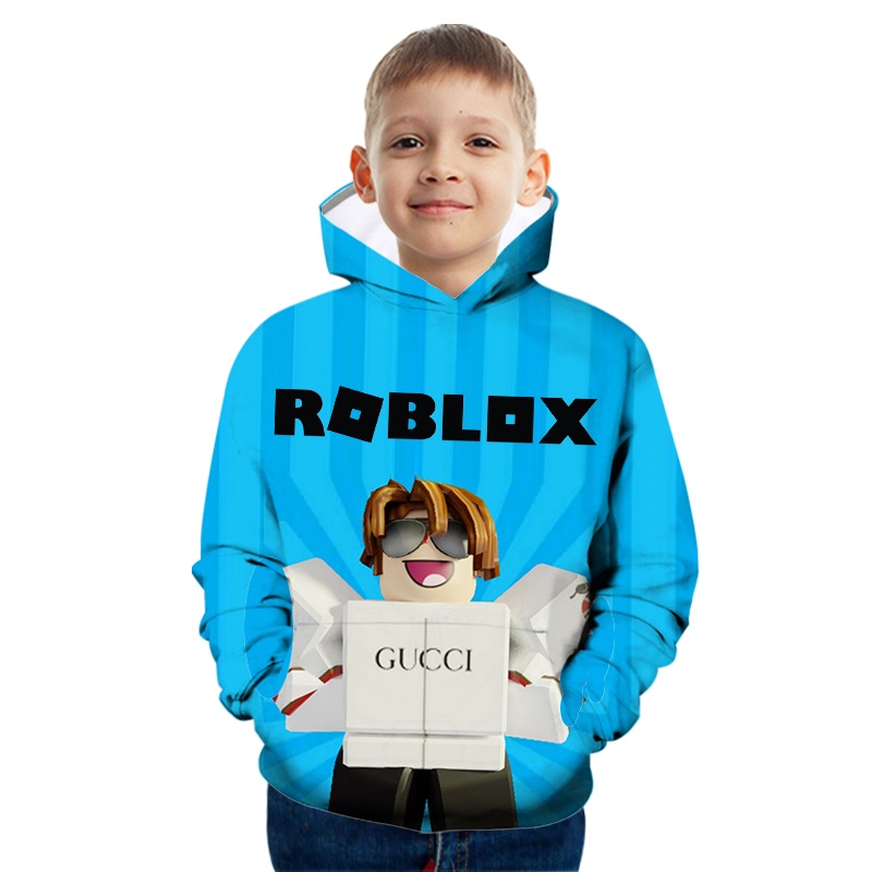 In Stocks Fashion Roblox Hoodie jacket for Kids Shopee Malaysia