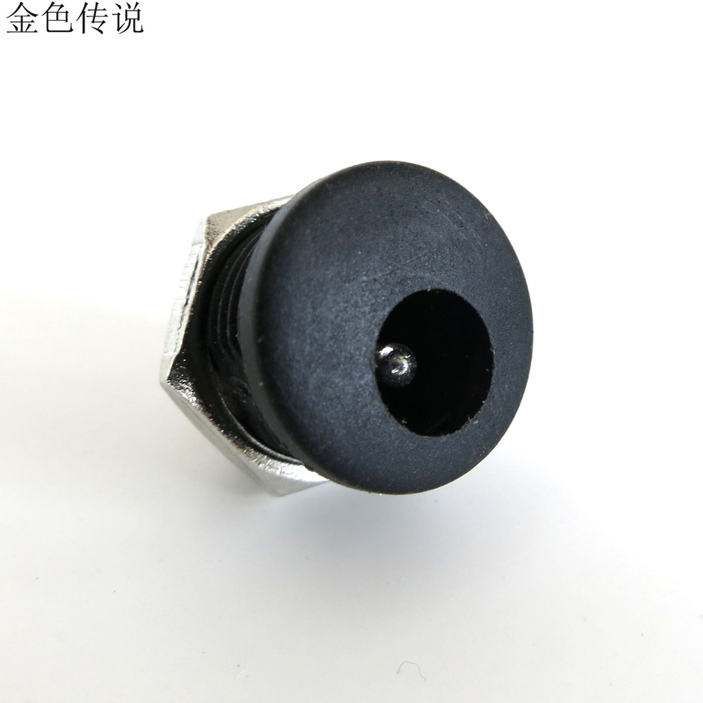 Dc2.1 Power Socket (Round) Power Adapter Connector Adapter Nut Three ...
