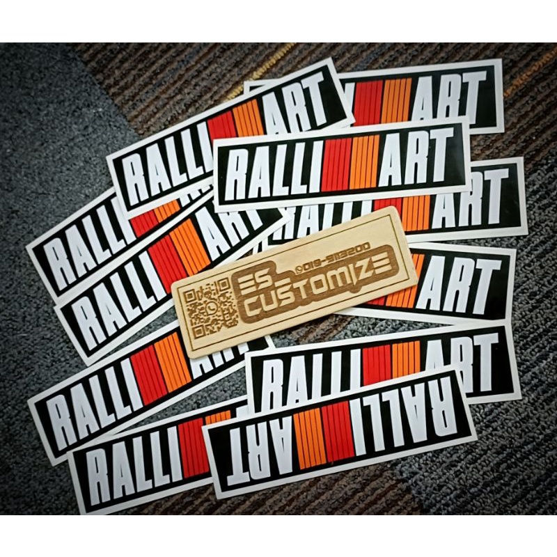 STICKER KERETA = RALL///ART | Shopee Malaysia