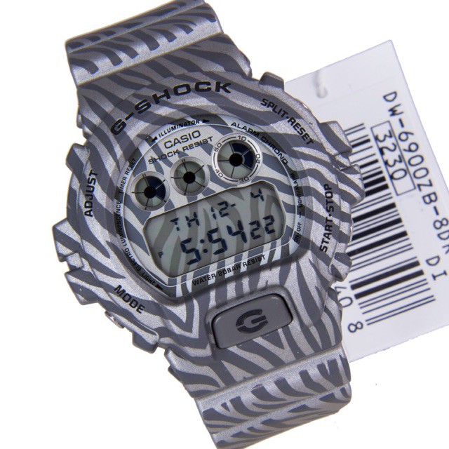 Casio G-Shock DW6900 DW-6900ZB-8DR- Zebra Camouflage Series (LAST