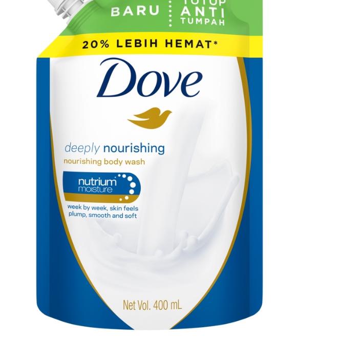 Affordable!! Dove Body Wash Refill Deeply Nourishing Soft Skin 400ml