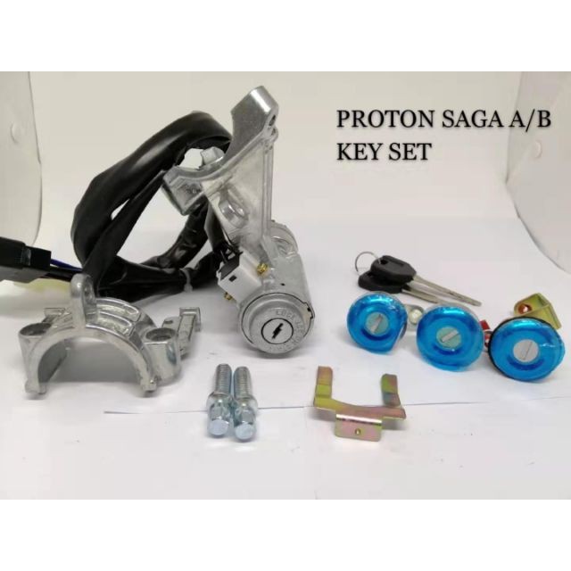 Proton Saga Old Iswara LMST Sedan Aeroback A/B Key Set Starter Switch ...