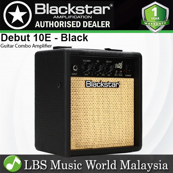 Blackstar Debut 10E 10 Watt 2X3 Inch Amp Practice Guitar Combo ...