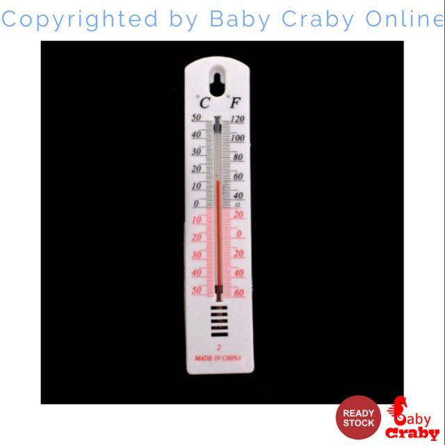 Wall Thermometer Indoor Outdoor Hang Garden Greenhouse House