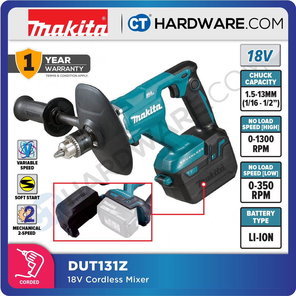 Makita mixer 18v hot sale