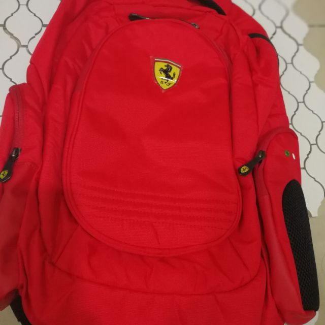 Ferrari cheap red bag