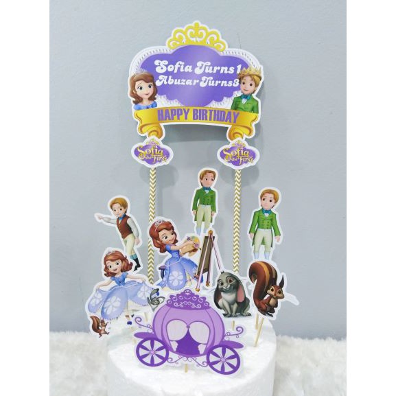Sofia the first Cake Topper | Shopee Malaysia
