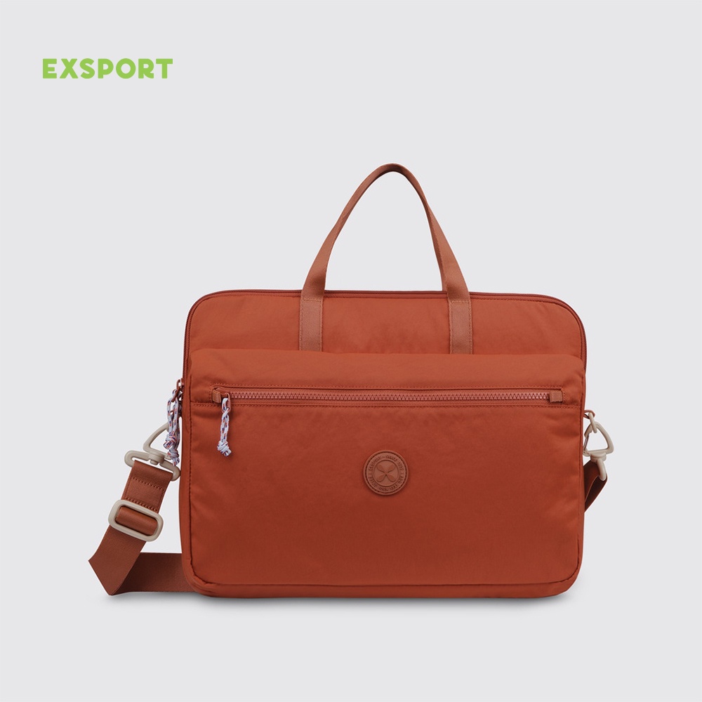 Laptop Bag Exsport Rouquin Laptop Sling Bag Dark Orange Shopee Malaysia