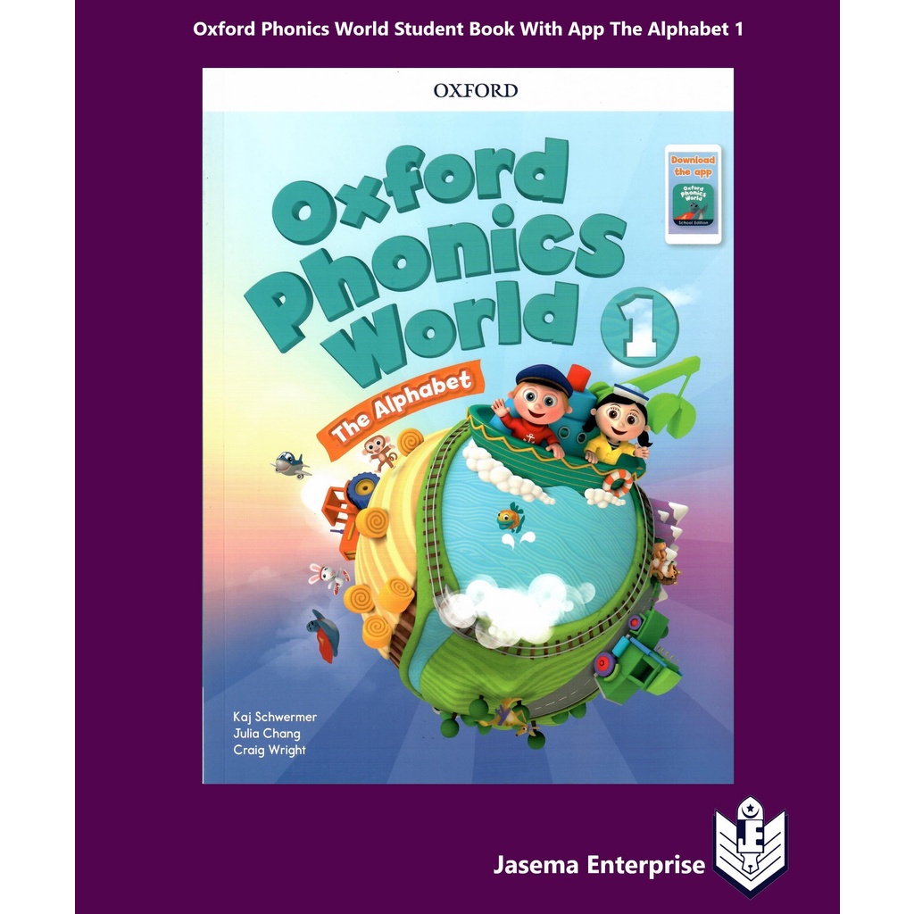 Oxford Phonics World Student Book With App The Alphabet 1 | Shopee Malaysia