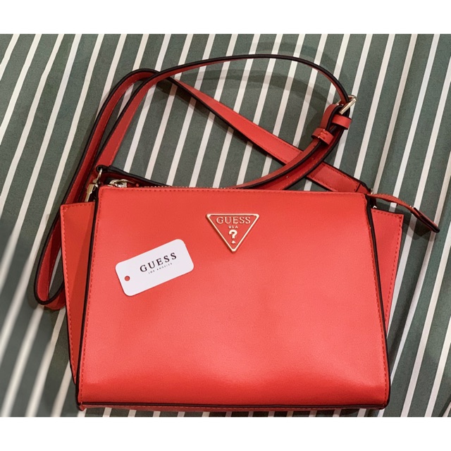 ORIGINAL GUESS HANDBAG TANGEY MINI CROSSBODY TOP ZIG BAG Shopee