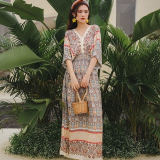 Bohemian dress outlet shopee