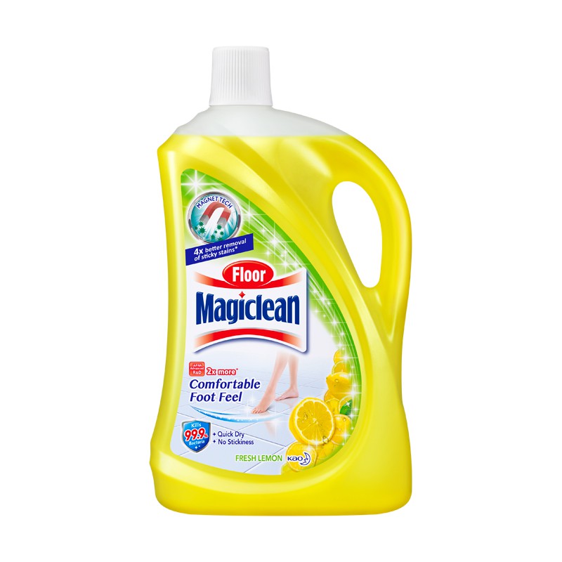 MAGICLEAN Floor Cleaner Lemon (2000ml) | Shopee Malaysia
